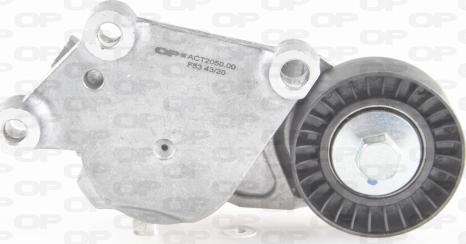 Open Parts ACT2050.00 - Belt Tensioner, v-ribbed belt www.autospares.lv