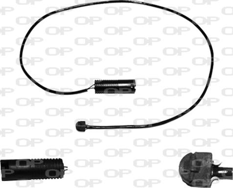 Open Parts AK3005.00 - Warning Contact, brake pad wear www.autospares.lv