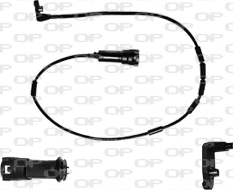 Open Parts AK3015.00 - Сигнализатор, износ тормозных колодок www.autospares.lv