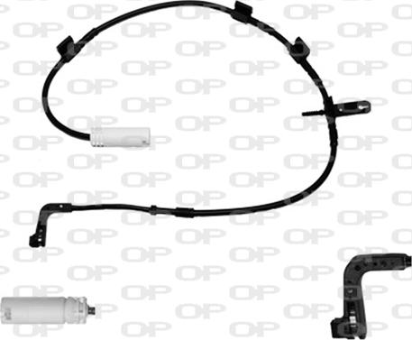 Open Parts AK3130.00 - Indikators, Bremžu uzliku nodilums www.autospares.lv