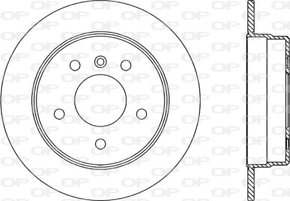 Denckermann B130350 - Тормозной диск www.autospares.lv