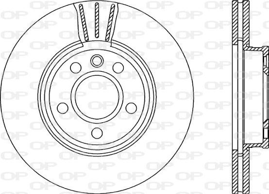 Open Parts BDA1937.20 - Brake Disc www.autospares.lv