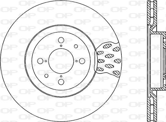 Open Parts BDA1016.20 - Bremžu diski autospares.lv