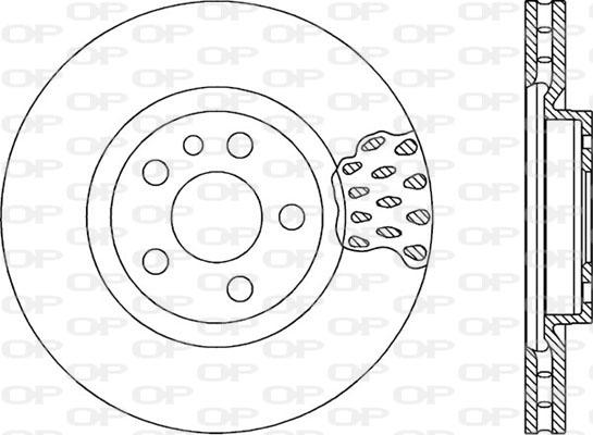 Open Parts BDA1018.20 - Bremžu diski www.autospares.lv