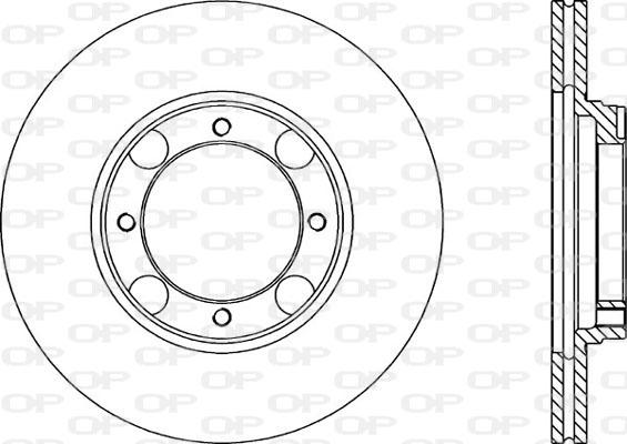 Open Parts BDA1192.20 - Bremžu diski autospares.lv