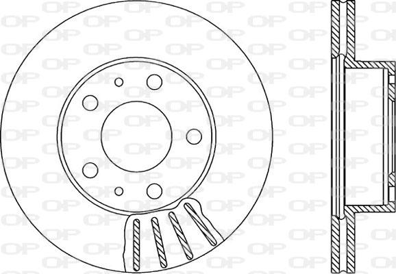 TRIPLE FIVE YH2823 - Brake Disc www.autospares.lv