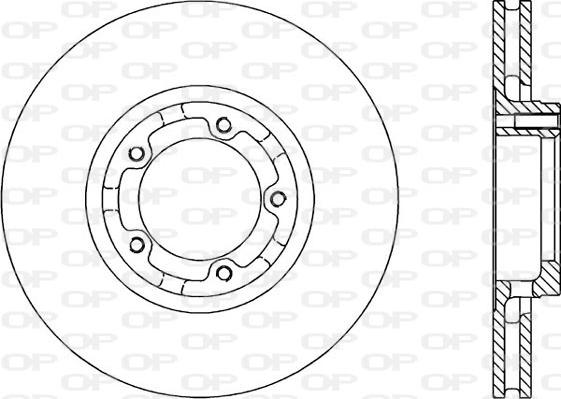 Open Parts BDA1182.20 - Bremžu diski www.autospares.lv