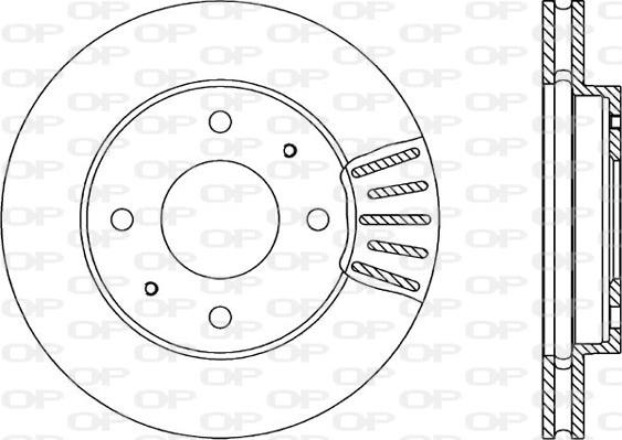 Open Parts BDR1794.20 - Тормозной диск www.autospares.lv