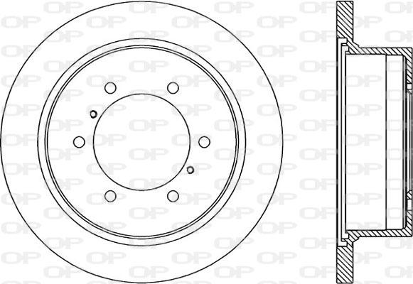 Open Parts BDA1790.10 - Brake Disc www.autospares.lv