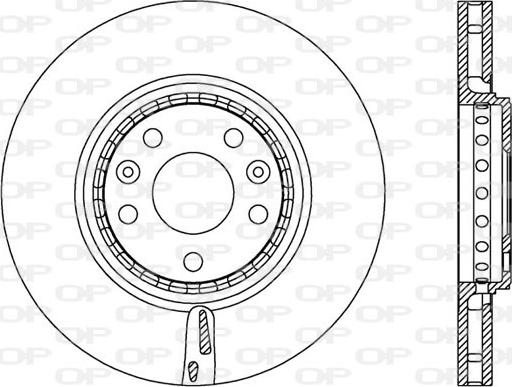 Open Parts BDA2547.20 - Bremžu diski www.autospares.lv