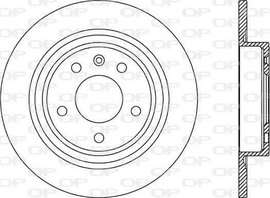 Open Parts BDA2538.10 - Bremžu diski www.autospares.lv