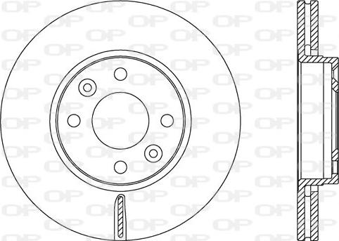 Open Parts BDA2652.20 - Bremžu diski www.autospares.lv