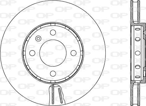 Open Parts BDA2663.20 - Brake Disc www.autospares.lv