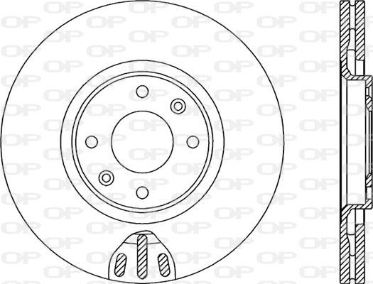 Open Parts BDA2068.20 - Тормозной диск www.autospares.lv