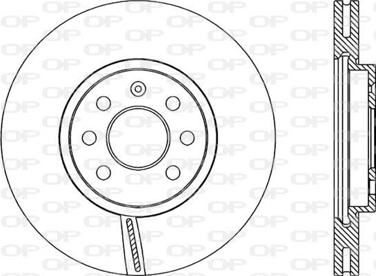 Open Parts BDA2074.20 - Bremžu diski www.autospares.lv