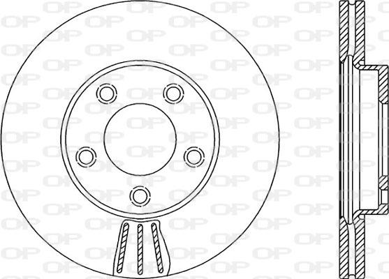 Open Parts BDA2142.20 - Bremžu diski www.autospares.lv