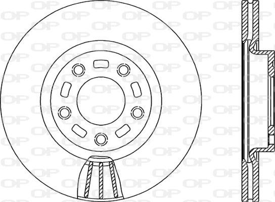 Open Parts BDA2156.20 - Bremžu diski www.autospares.lv