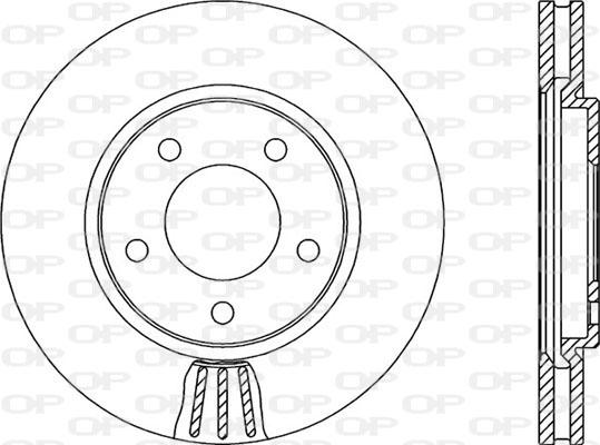 Open Parts BDA2130.20 - Bremžu diski autospares.lv