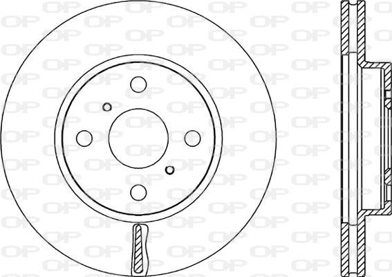 Open Parts BDA2315.20 - Bremžu diski www.autospares.lv