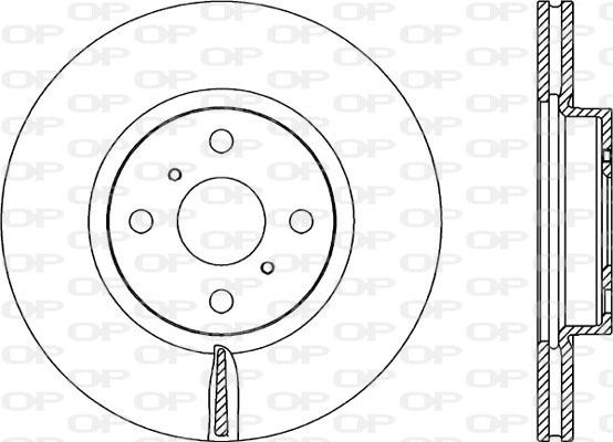 Open Parts BDA2316.20 - Bremžu diski www.autospares.lv