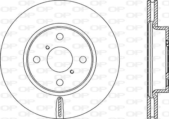 Open Parts BDA2317.20 - Bremžu diski www.autospares.lv