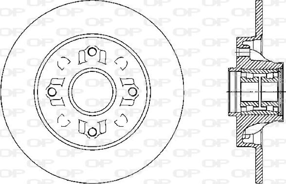 Open Parts BDA2388.30 - Brake Disc www.autospares.lv