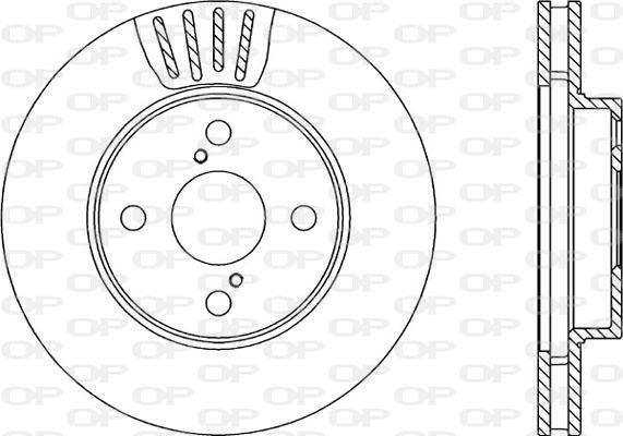 Open Parts BDA2292.20 - Bremžu diski www.autospares.lv