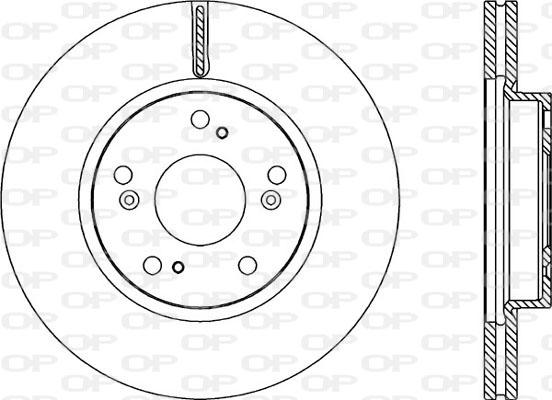 Open Parts BDA2218.20 - Bremžu diski www.autospares.lv