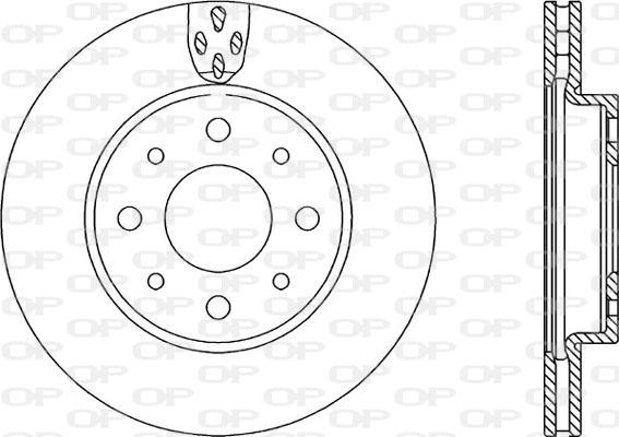 Open Parts BDA2234.20 - Bremžu diski www.autospares.lv