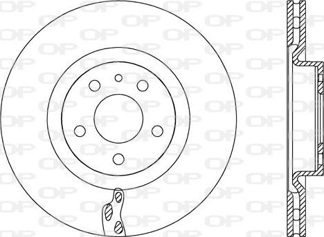 Open Parts BDA2720.20 - Bremžu diski www.autospares.lv