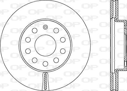 Febi Bilstein 104507 - Bremžu diski www.autospares.lv