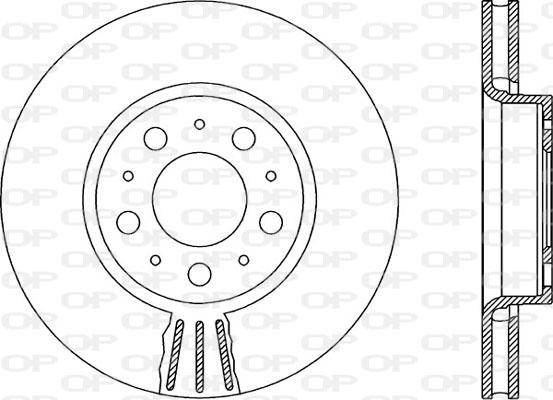 Open Parts BDR1910.20 - Bremžu diski www.autospares.lv