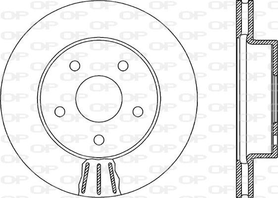 Ferodo DDF116C-1 - Bremžu diski www.autospares.lv