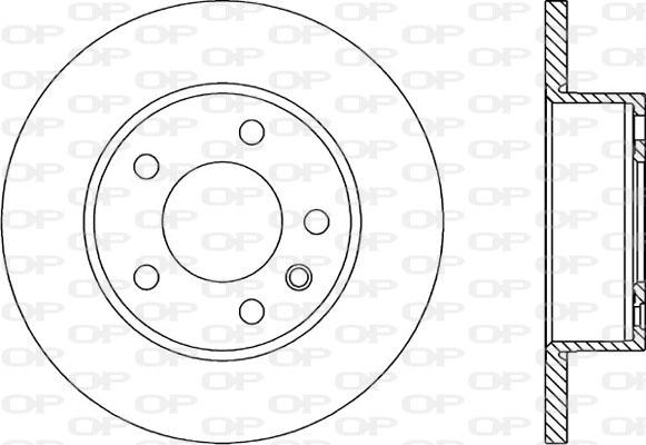 Open Parts BDR1406.10 - Bremžu diski www.autospares.lv