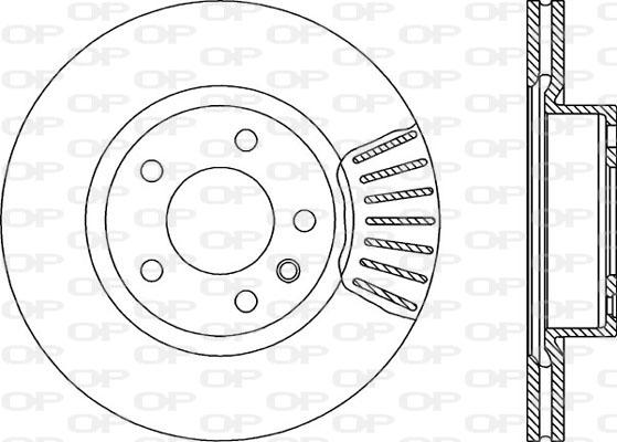 Open Parts BDR1419.20 - Bremžu diski autospares.lv