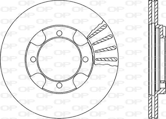 Open Parts BDR1346.20 - Bremžu diski www.autospares.lv