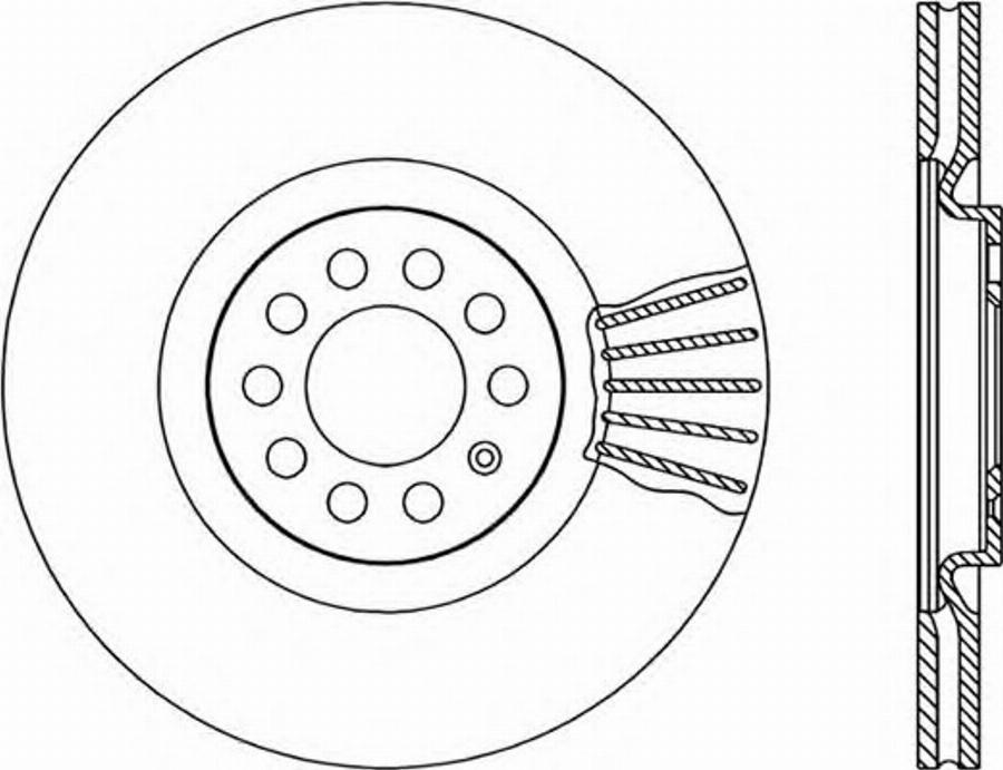 Open Parts BDR1744.20 - Bremžu diski www.autospares.lv