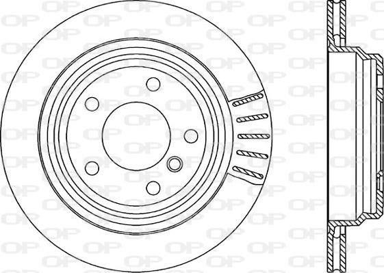 Open Parts BDR1754.20 - Bremžu diski autospares.lv