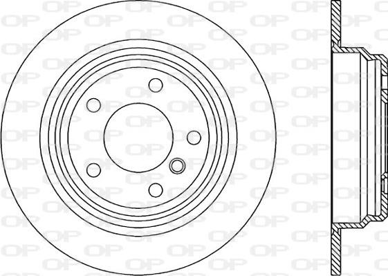 Open Parts BDR1753.10 - Bremžu diski autospares.lv