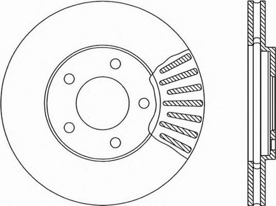 Open Parts BDR1764.20 - Bremžu diski autospares.lv