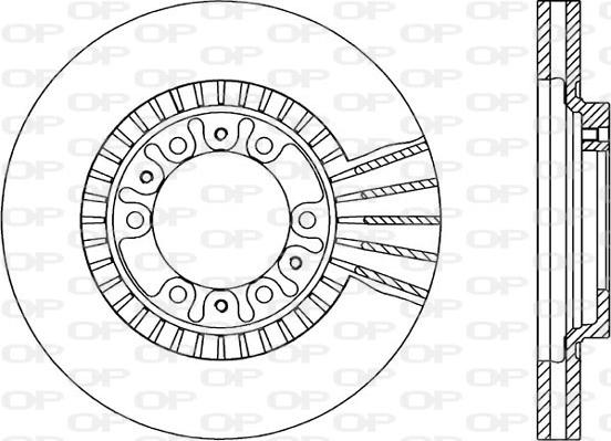 BOSCH 986478844 - Bremžu diski www.autospares.lv