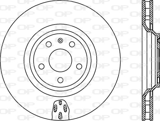 Open Parts BDR2448.20 - Bremžu diski www.autospares.lv