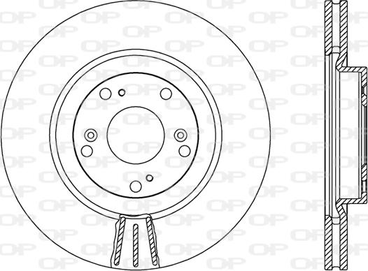 Open Parts BDR2473.20 - Bremžu diski www.autospares.lv