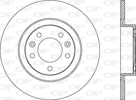 Open Parts BDR2650.10 - Bremžu diski www.autospares.lv