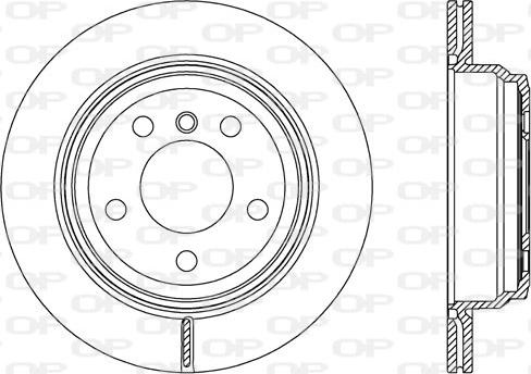 Open Parts BDR2626.20 - Bremžu diski autospares.lv