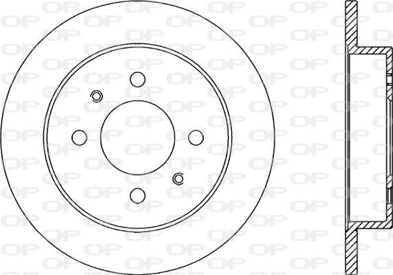 Open Parts BDR2016.10 - Bremžu diski www.autospares.lv