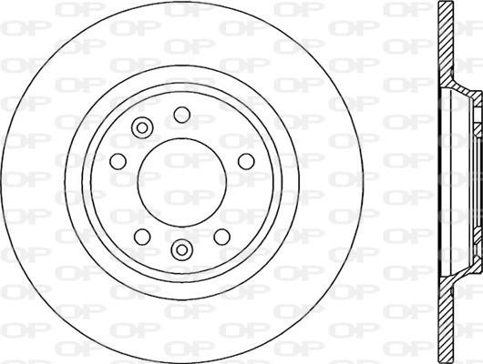 Open Parts BDR2034.10 - Bremžu diski www.autospares.lv