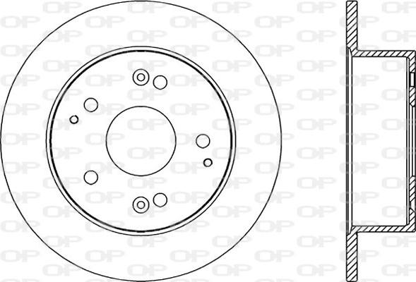 DJ Parts BD1543 - Bremžu diski www.autospares.lv