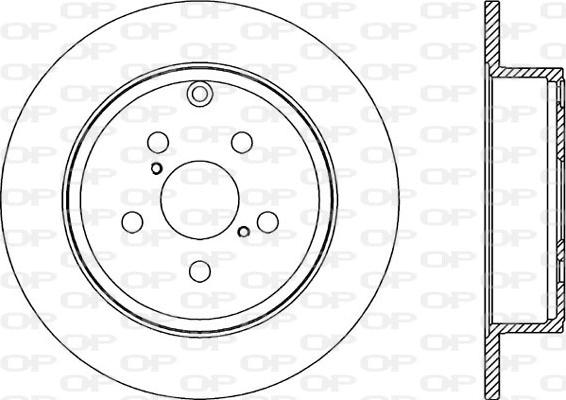 Open Parts BDR2177.10 - Bremžu diski www.autospares.lv