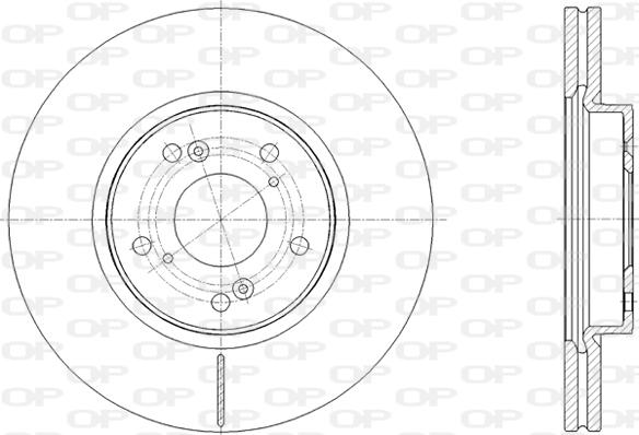 Open Parts BDR2829.20 - Bremžu diski www.autospares.lv